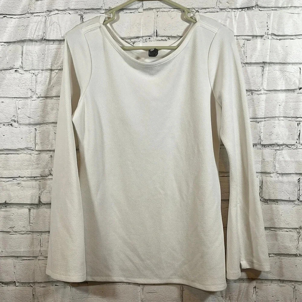 Yoana Baraschi white long sleeve shirt Medium